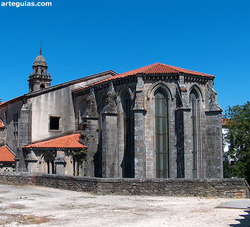 Iglesia del antiguo Convento de Santo Domingo de Bonaval de Santiago de Compostela (A Coruña)