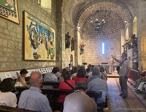 Interior de la iglesia de Navasa