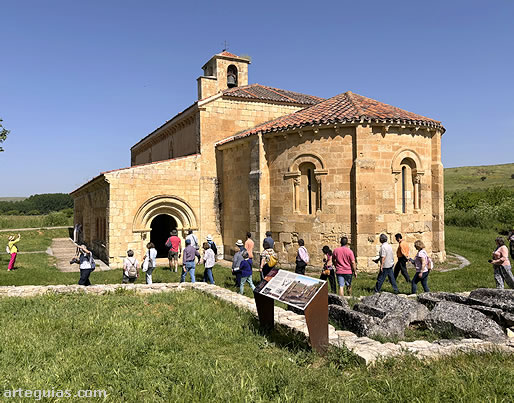 Visita a la iglesia de la Asunci&oacute;n de Durat&oacute;n, Segovia