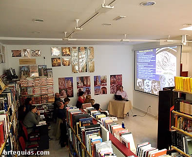 Instante de la impartici&oacute;n de esta nueva edici&oacute;n de este seminario sobre Simbolismo Rom&aacute;nico