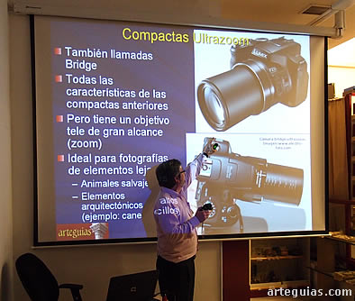 Explicaciones sobre los distintos tipos de c&aacute;maras y sus caracter&iacute;sticas, ventajas y desventajas