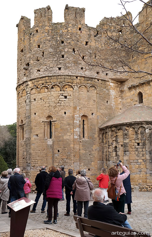 Visita a Sant Miquel de Fluvi&agrave;