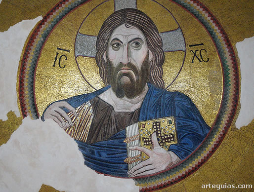 Pantocr&aacute;tor de la c&uacute;pula de Dafni