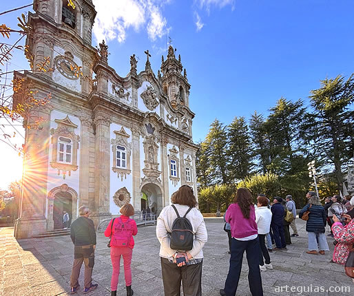 Por la tarde visitamos el Santuario de Lamego