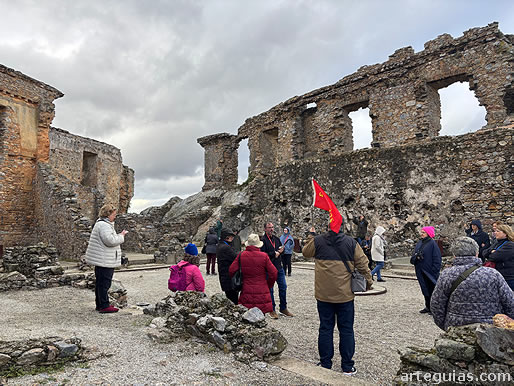 En el castillo de Castelo Rodrigo