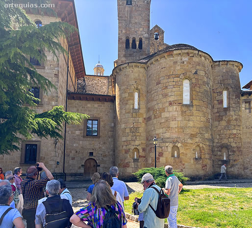 Cabecera de la iglesia del Monasterio de Leyre
