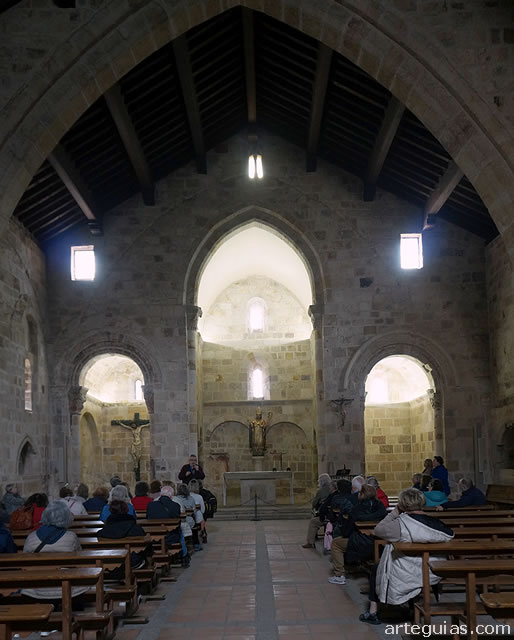 Interior de la iglesia de San Cipriano