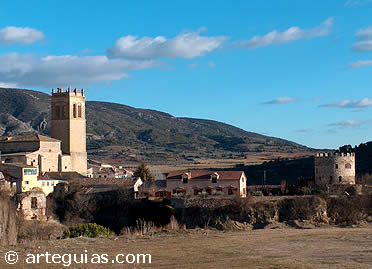 Vista general de Priego, Cuenca
