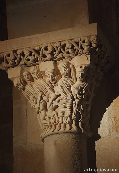 C&eacute;lebre capitel de la Matanza de los Inocentes
