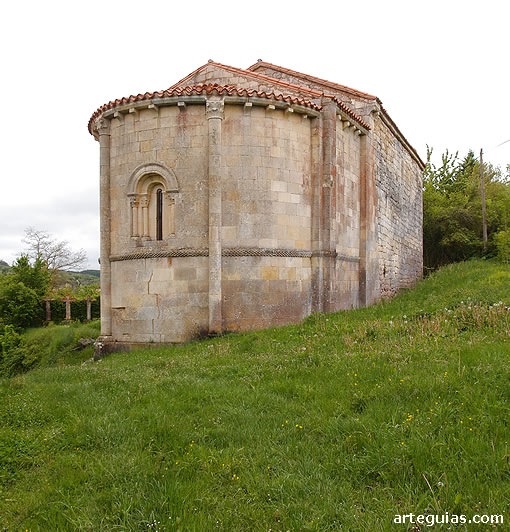 La Ermita de Markinez desde el noreste