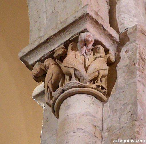 Capitel de arpías
