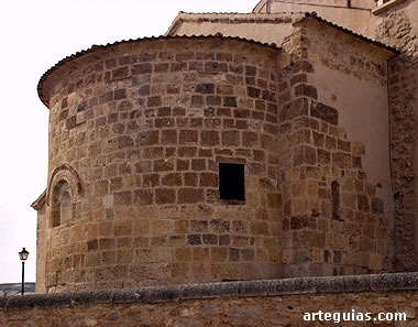 Cabecera de la iglesia de Santa Marina