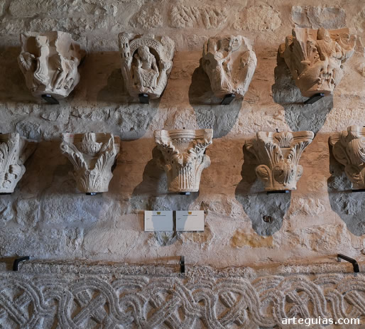 Sala del Museo Lapidario de Carcasona
