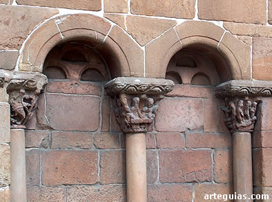 Detalle de la arquer&iacute;a mural inferior