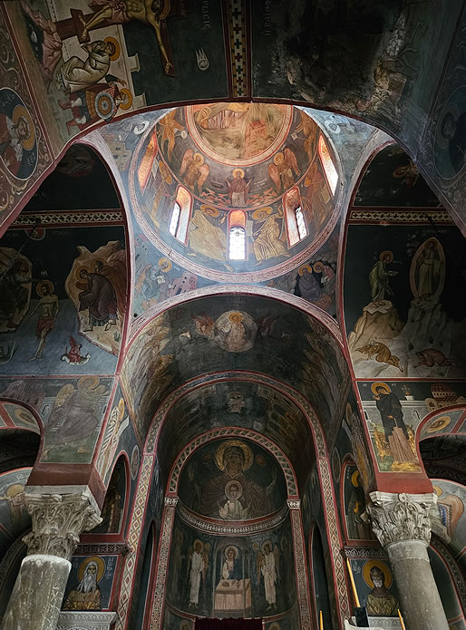 Kapnikarea. Aspecto interior