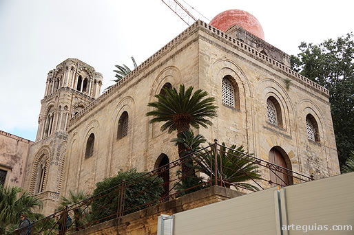 Iglesia de San Cataldo de Palermo, Sicilia (Italia)