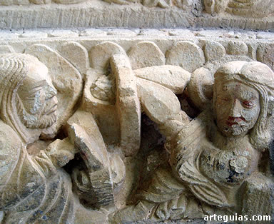 Detalle de la arquivolta