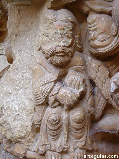 Escultura de las arquivolta: San Jos&eacute;