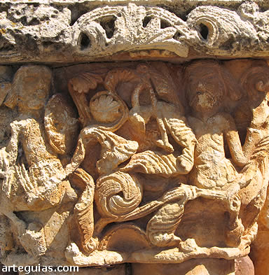 Relieve de Rebolledo de la Torre, relacionable con la iglesia de Piasca