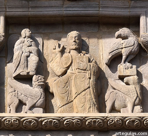 Cristo en Majestad y el Tetramorfos