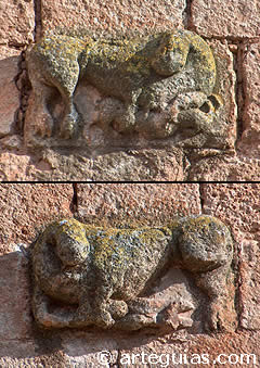 Relieves rom&aacute;nicos