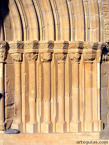 Columnas de la puerta