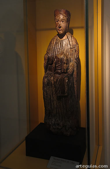 Virgen rom&aacute;nica de Cillas (S. XII) Museo Catedralicio de Huesca