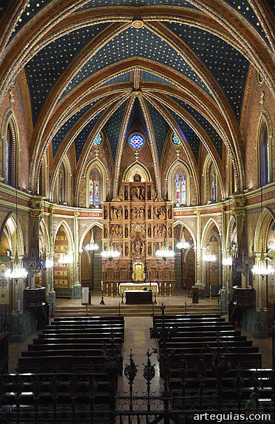 Interior de la iglesia de San Pedro
