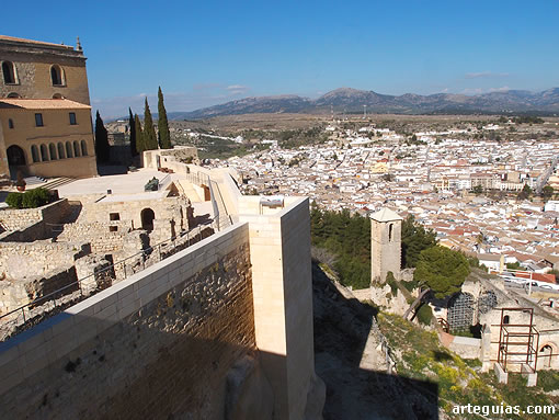 Alcalá la Real desde el Cerro de La Mota