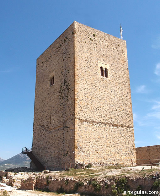 Torre del homenaje del castillo de Alcaudete
