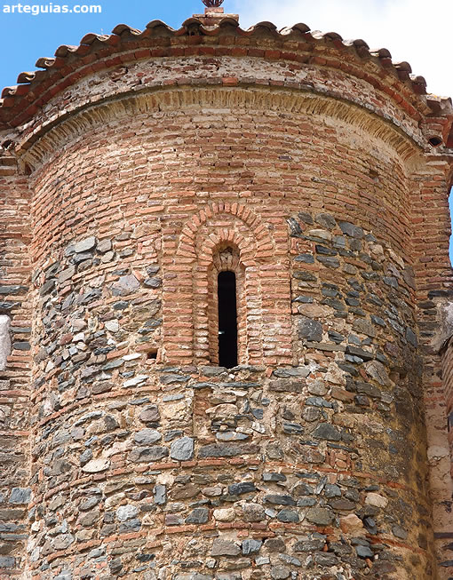 Primer plano del &aacute;bside