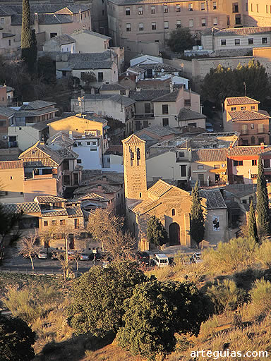Iglesia de San sebasti&aacute;n en el Barrio de Curtidores