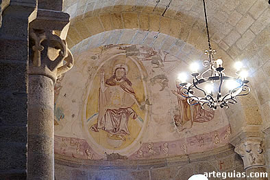 San Miguel de Eir&eacute;: b&oacute;veda del &aacute;bside