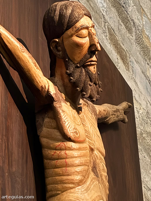 Cristo rom&aacute;nico de un Descendimiento