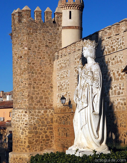 Estatua de Isabel la Cat&oacute;lica en Toledo