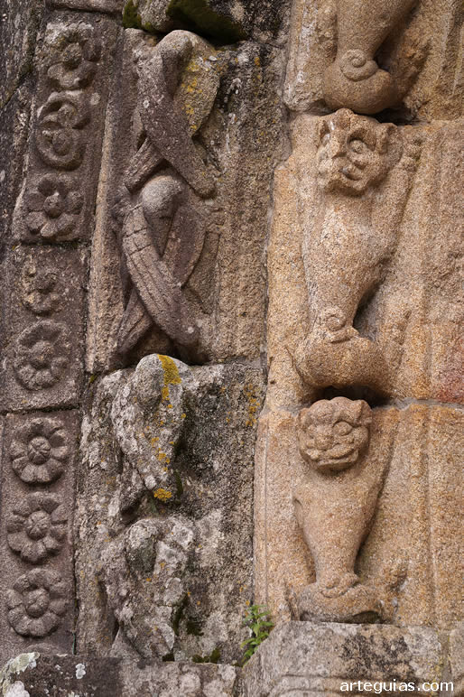 Detalle de las arquivoltas