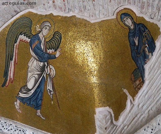 Mosaico de la Anunciaci&oacute;n