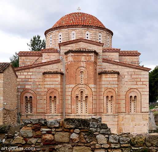 Gu&iacute;a del Monasterio de Dafni, Atenas (Grecia)