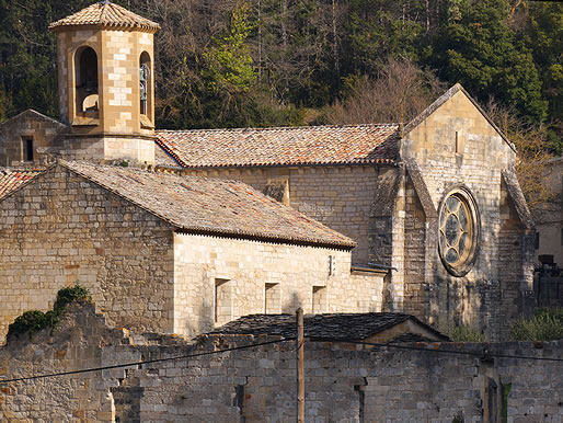Exterior de la cabecera del Monasterio de Iranzu