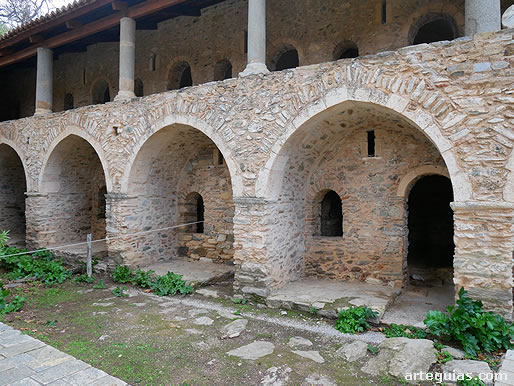 Celdas del Monasterio de Kaisariani