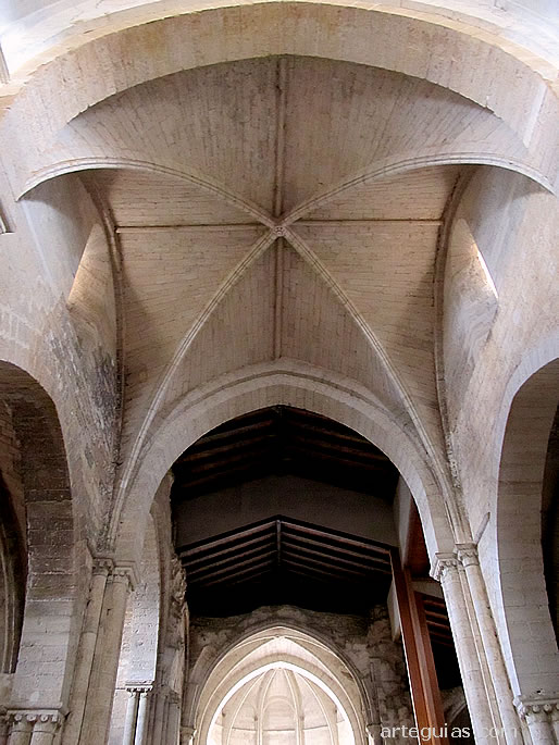 Interior de la iglesia del Monasterio de Palazuelos, Valladolid