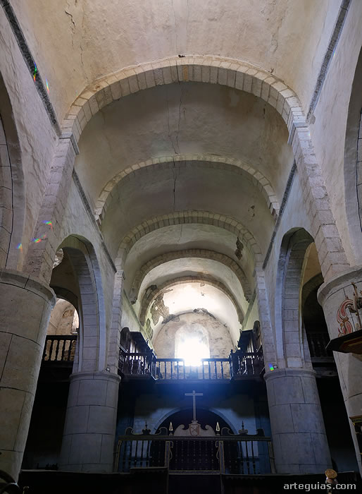 Iglesia abacial rom&aacute;nica. San Pedro de Montes