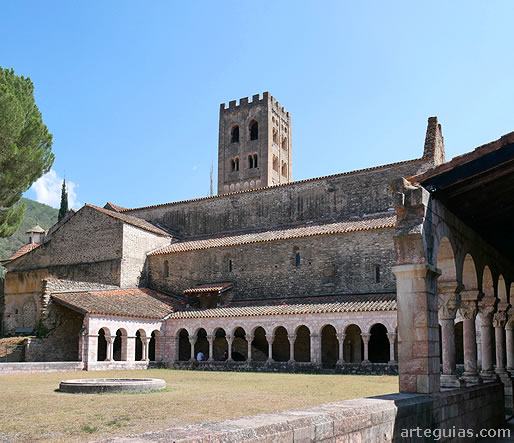 Gu&iacute;a Monasterio de Sant Miquel de Cuix&agrave; (Saint-Michel-de-Cuxa) 