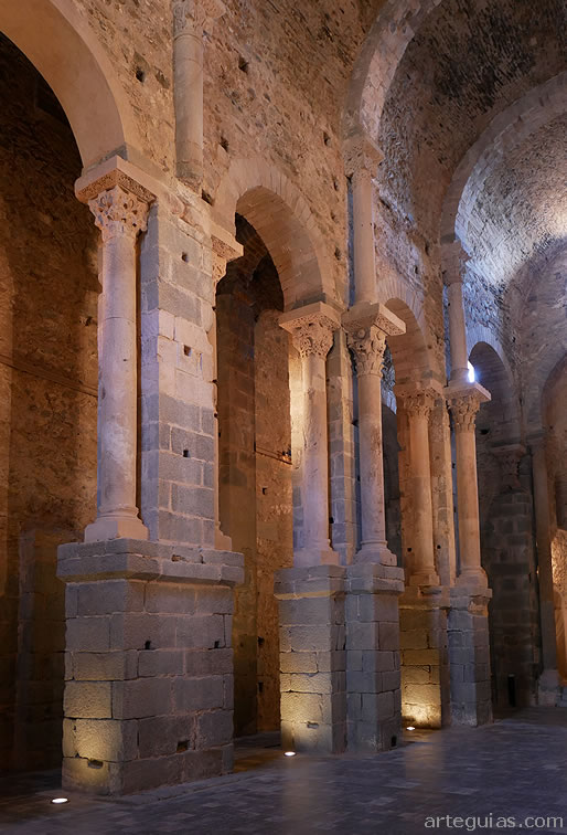 Monasterio de Sant Pere de Rodes: iglesia