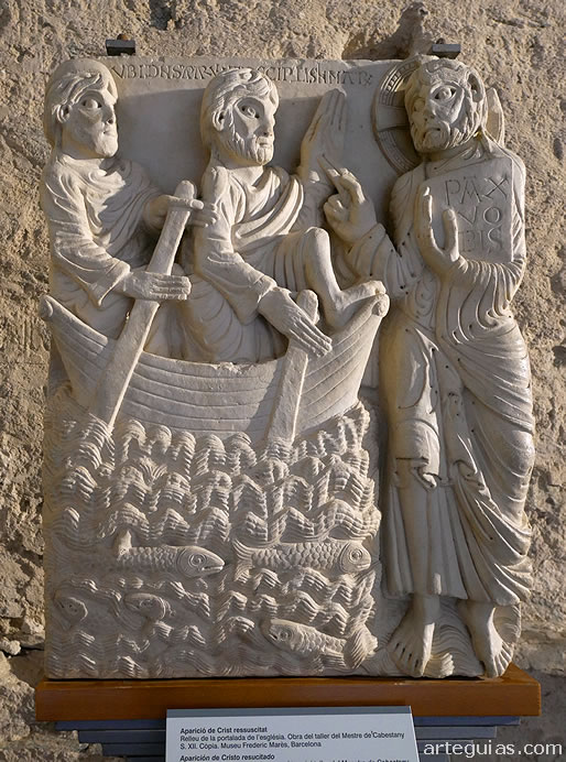 Copia de uno de los relieves del MAestro de Cabestany
