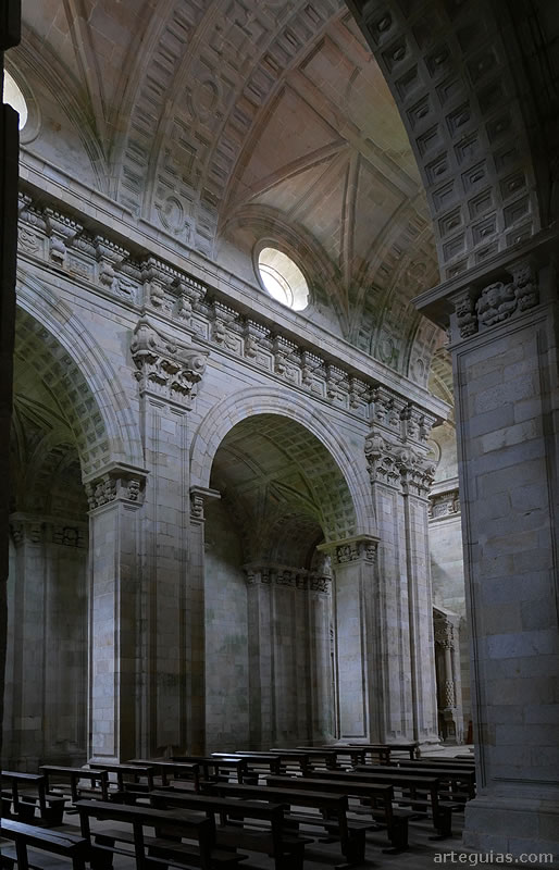 Espectacular alzado de la iglesia monasterial