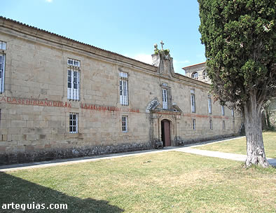 Dependencias de &eacute;poca moderna de este monasterio cisterciense