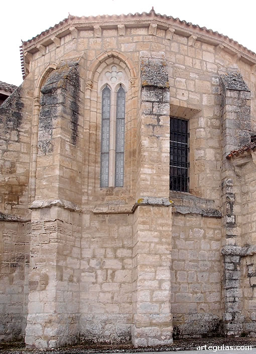 Ábside central de la iglesia del monasterio de San Salvador de Palacios de Benaver