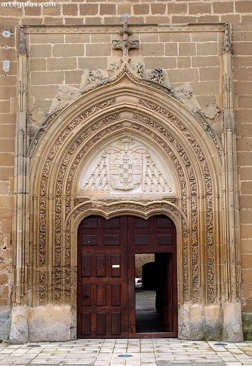 Otra puerta del monasterio de Casalarreina