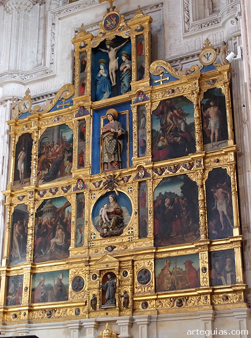 Retablo de la iglesia del Monasterio de San Juan de los Reyes de Toledo